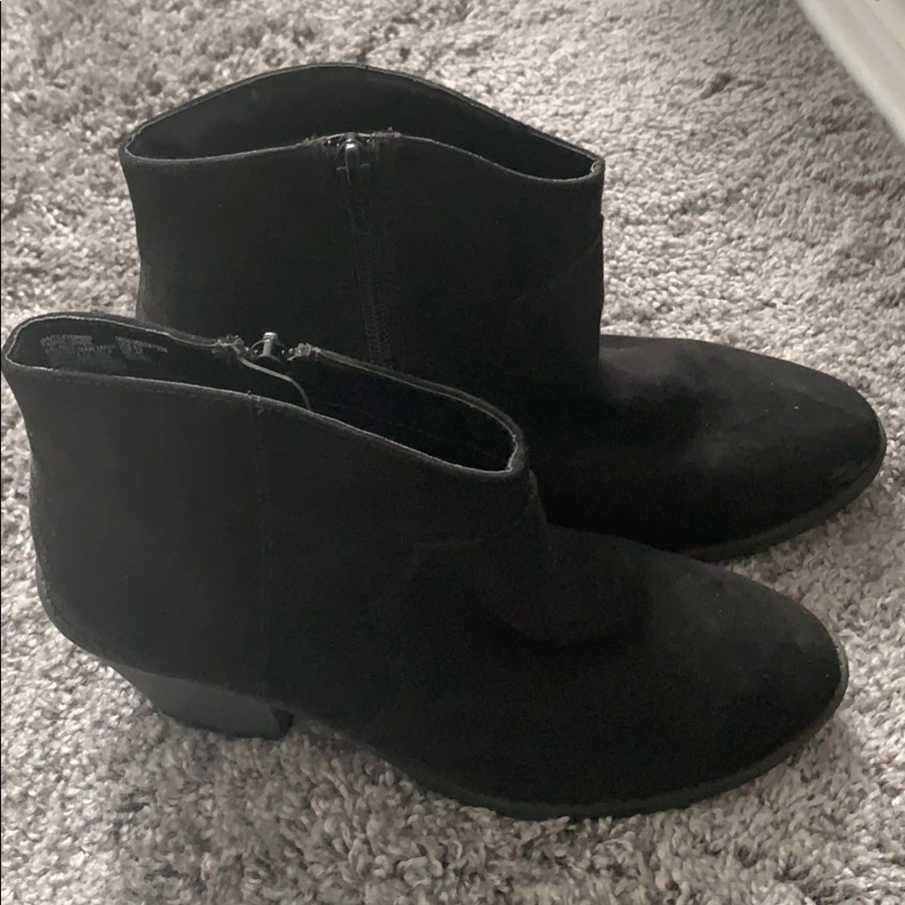 Black booties